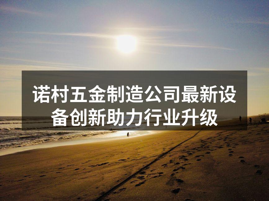 诺村五金最新设备展览现场